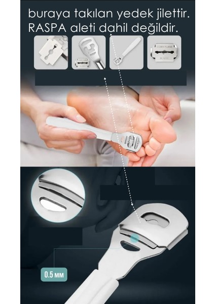 Izzy 10 Adet Ayak Taban Nasır Yedek Jileti 715631 fırsatları