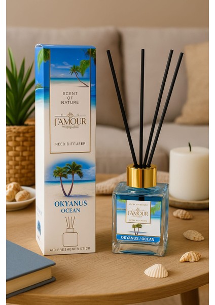 Okyanus Esintisi Bambu Çubuklu Oda Kokusu 100 ml – Ferahlatıcı Deniz Notalı Koku fiyatları