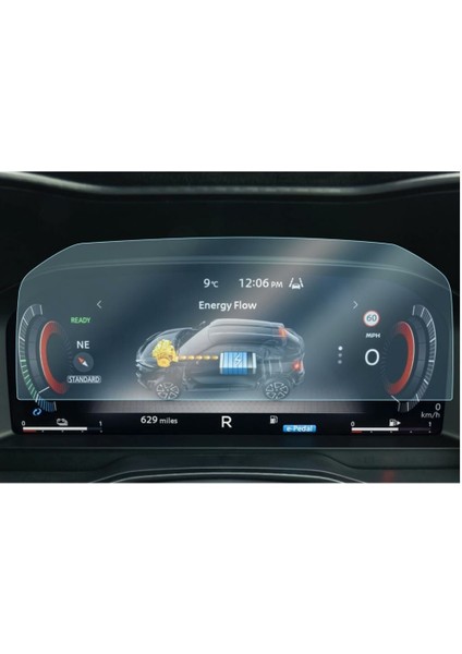 Nissan Qashqai 12.3 Inç Multimedya ve 12.3 Dijital Gösterge 2'li Set Ekran Koruyucu Nano indirimleri