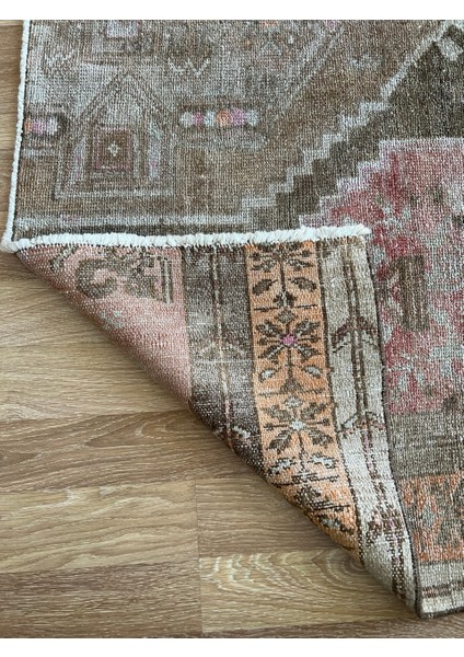 168X234 cm Pastel Renkli El Dokuma Boho Stili Türk Anadolu Kilimi fırsatları