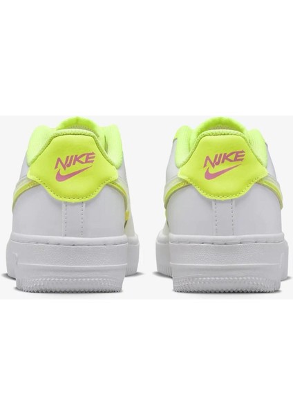 Air Force 1 Lv8 Snekaers White Volt Unisex Hakiki Deri Günlük Spor Ayakkabı Beyaz Volt fırsatları