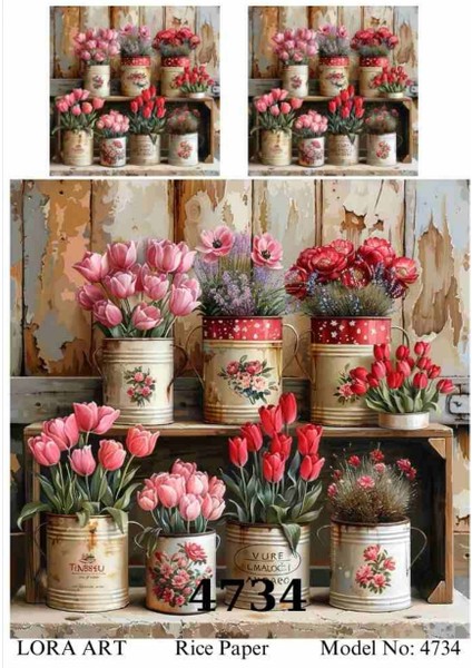 4734 Pirinç Dekopaj 29*42 cm