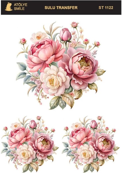 ST1122 Açık Zemin Sulu Transfer 25*35 cm