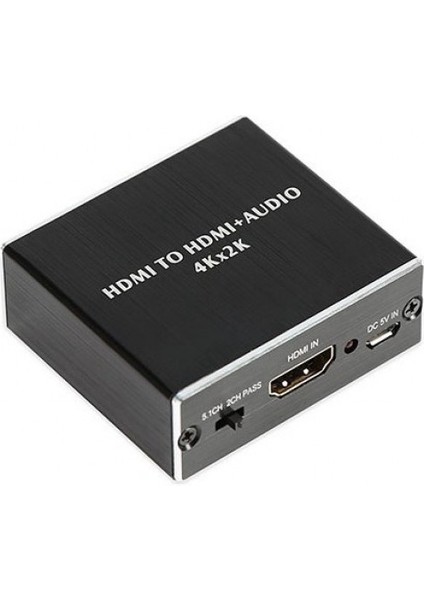 Hdmı To Hdmı Audio Optik 3D 4K HDMI Ses Ayırıcı Hdmı Optik Aux Ses Ayırıcı
