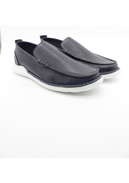 Koyu Lacivert Analin Bağcıksız-Tokasız Ayakkabı 1033250170 fiyatları