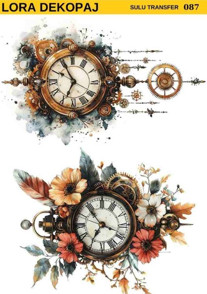 087 Açık Zemin Sulu Transfer 25*35 cm