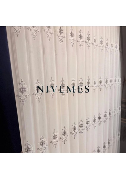 Nivemeshome Ali Toros Burç Tasarım 2027 VRYNT:105 1/3 Sık Pileli Tül Perde Apm fırsatları