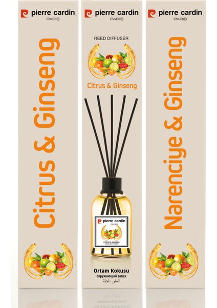 Reed Diffuser 110 ml – Citrus & Ginseng – Narenciye & Ginseng Oda Kokusu indirimleri