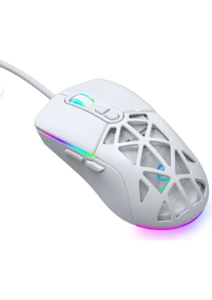 Rgb 7 Tuşlu 12.000DPI Makrolu Yazılım Uygulamalı Değiştirilebilir Mıknatıslı Gaming Oyuncu Mouse modelleri