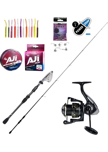 Walker 240 cm 3-15 gr Sniper 2000 Aji Light Spin Olta Seti