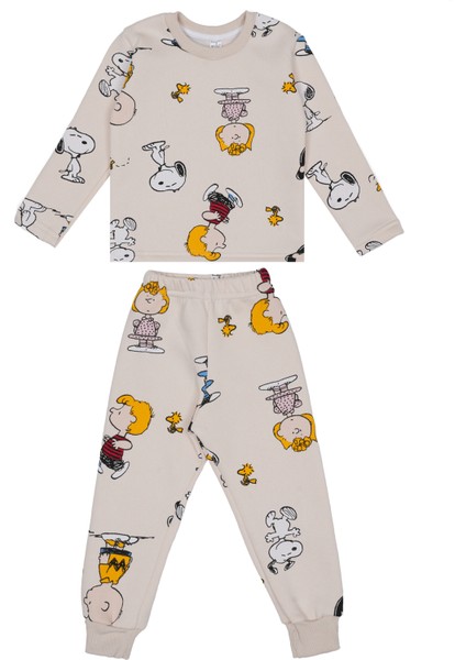 Snoopy 3 iplik Çocuk Takımı