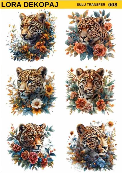 008 Açık Zemin Sulu Transfer 25*35 cm