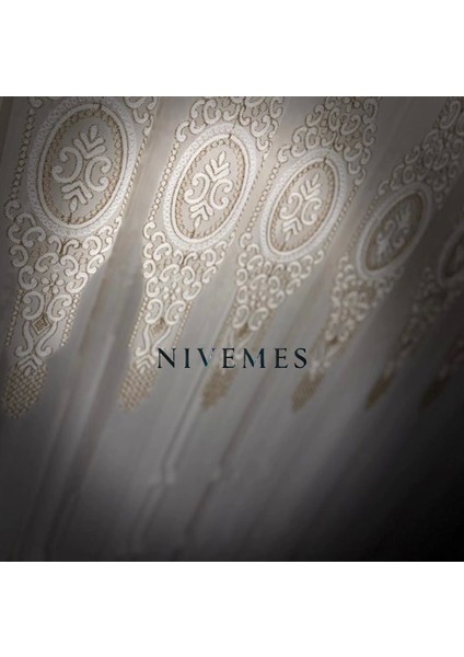 Nivemeshome Mutlu Burç Tasarımı 1650 1/3 Sık Pileli Tül Perde Apm fırsatları