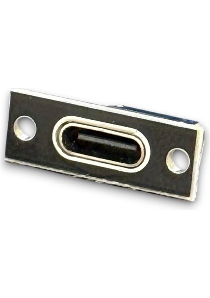 USB 3.1 Type-C Panel Montaj Dişi Soket 4 Pin Smd Lehimlenebilir Padler Konnektör Telefon Şarj Board fiyatları