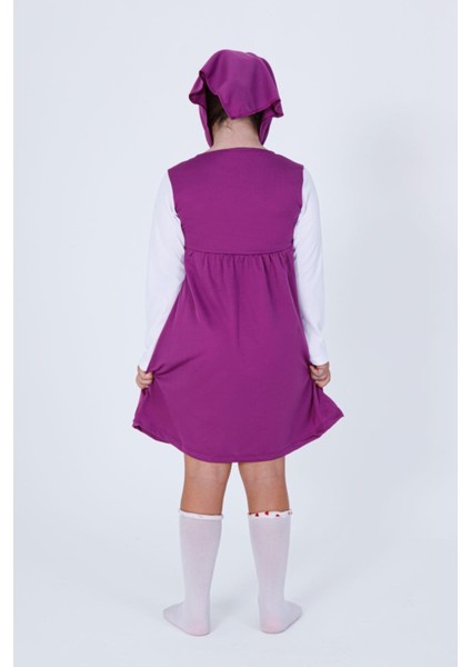 Maşa Kız Çocuk Kostümü modelleri