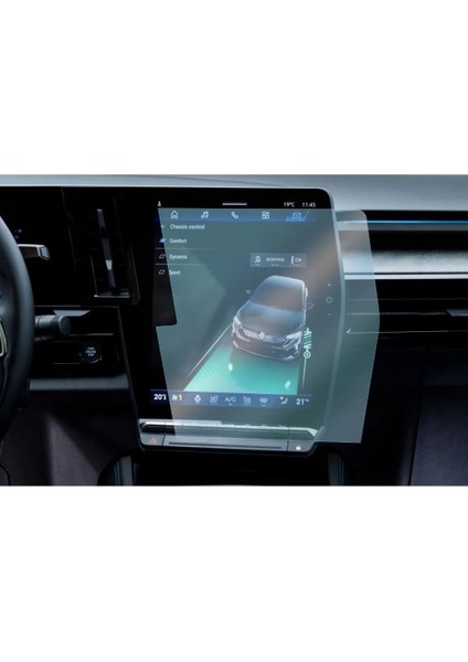 Renault Austral Ekran Koruyucu 12 Inç ve Gösterge Ekran Koruyucu 12.3 Inç Esprit Alpine 2'li Set