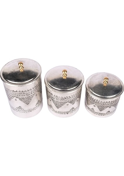Bakır Baharatlık Seti 3'lü, Şık ve Kullanışlı Ev Dekoru ve Mutfak Aksesuarı fiyatları