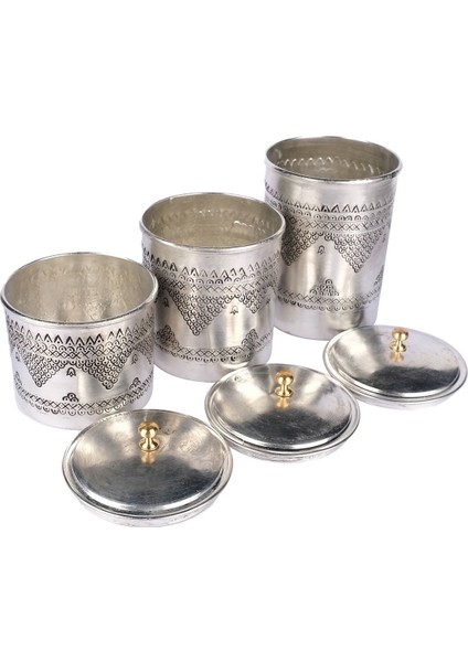 Bakır Baharatlık Seti 3'lü, Şık ve Kullanışlı Ev Dekoru ve Mutfak Aksesuarı indirimleri