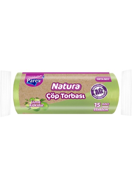 Natura Çöp Torbası Orta Boy 15'li