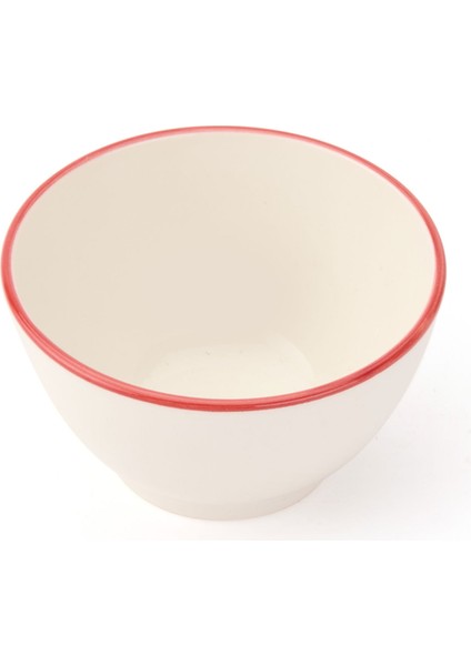 Hızlı Kase - Krem / Kırmızı - 10 cm fiyatları
