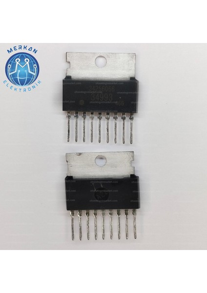 34993 (Zip-9) Orijinal Oto Beyin Tamir Entegreleri Merkan Elektronik