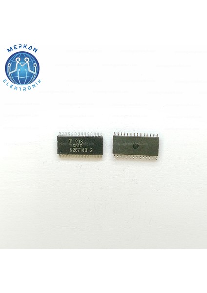 T6816 (Sop-28-Smd) Orijinal Oto Beyin Tamir Entegreleri Merkan Elektronik