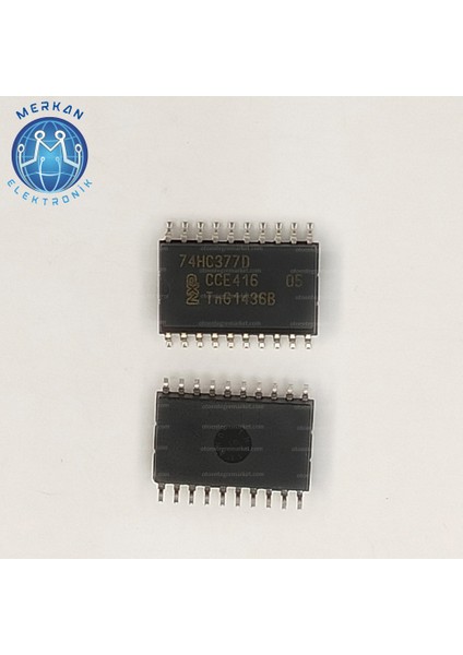 74HC377D (Ssop-20-Smd) Orijinal Oto Beyin Tamir Entegreleri Merkan Elektronik