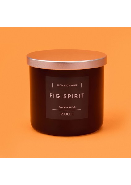 Prive Fig Spirit Kokulu Mum - Siyah - 480 gr