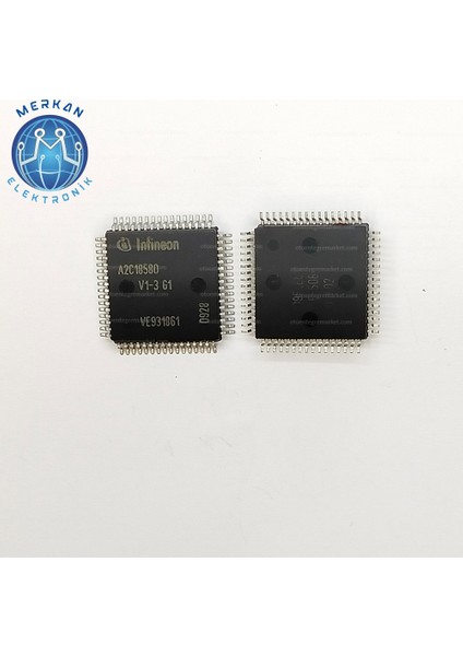 A2C18580-V1-3 01 (QFP-64SMD) Orijinal Oto Beyin Tamir Entegreleri Merkan Elektronik