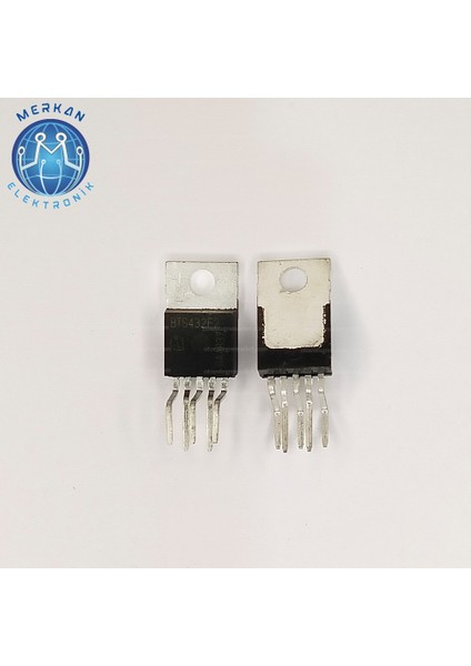 BTS432E2 (TO-220-ZİP-5) Orijinal Oto Beyin Tamir Entegreleri Merkan Elektronik