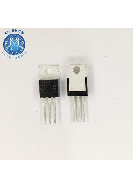 BTS141 (TO-220-ZİP-3) Orijinal Oto Beyin Tamir Entegreleri Merkan Elektronik
