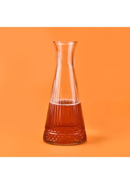 Elysa Düz Karaf - Şeffaf - 940 ml