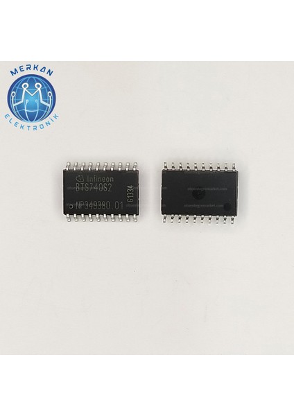 BTS740S2 (Soıc-20-Smd) Orijinal Oto Beyin Tamir Entegreleri Merkan Elektronik
