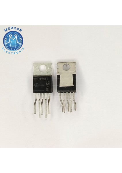 BTS425L1 (TO-220-5-ZİP) Orijinal Oto Beyin Tamir Entegreleri Merkan Elektronik