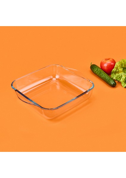 Borcam Fırın Tepsisi - Şeffaf - 26X22 cm fiyatları