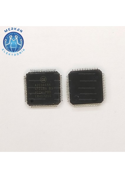 ATIC88 B3-A2C34654 (Qfp-64-Smd) Orijinal Oto Beyin Tamir Entegreleri Merkan Elektronik