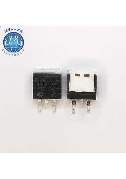 B80NE03L-06 (TO-263-SMD) Orijinal Oto Beyin Tamir Entegreleri Merkan Elektronik