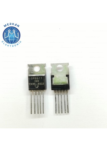 IPS511 (TO-220-ZİP-3) Orijinal Oto Beyin Tamir Entegreleri Merkan Elektronik