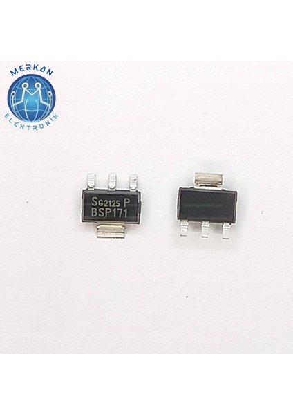 BSP171P (SOT-223-SMD) Orijinal Oto Beyin Tamir Entegreleri Merkan Elektronik