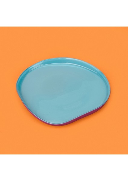 Kitchen Istanbul Dik Kenarlı 4'lü Pasta Seti - Mor / Mavi - 18 cm modelleri