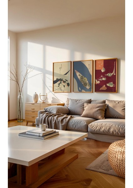 Quiet Harvest – Japon Minimalist Poster – 50x70 Cm | Çerçevesiz modelleri
