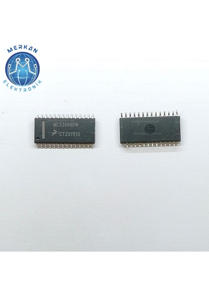 MC33989DW (Soıc-28-Smd) Orijinal Oto Beyin Tamir Entegreleri Merkan Elektronik