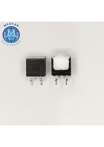BTS117 (TO-263-SMD) Orijinal Oto Beyin Tamir Entegreleri Merkan Elektronik
