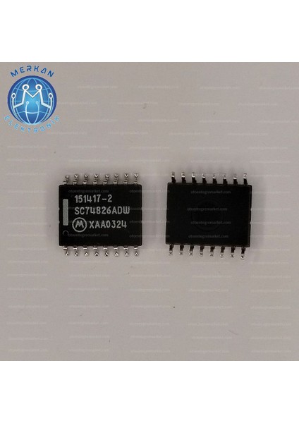 151417-2 (Sop-16-Smd) Orijinal Oto Beyin Tamir Entegreleri Merkan Elektronik