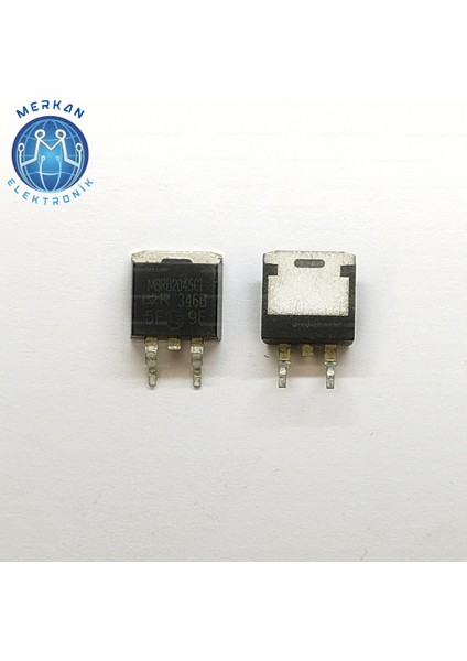 MBRB2045CR (TO-263-SMD) Orijinal Oto Beyin Tamir Entegreleri Merkan Elektronik