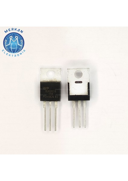 BUK9508-55B (TO-220-ZİP-3) Orijinal Oto Beyin Tamir Entegreleri Merkan Elektronik