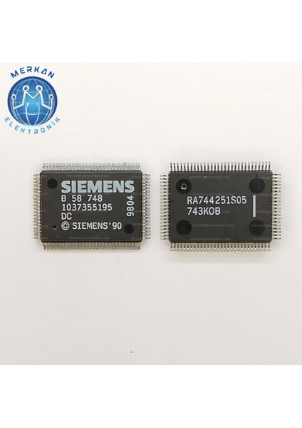 B58748 (QFP-100-SMD) Orijinal Oto Beyin Tamir Entegreleri Merkan Elektronik