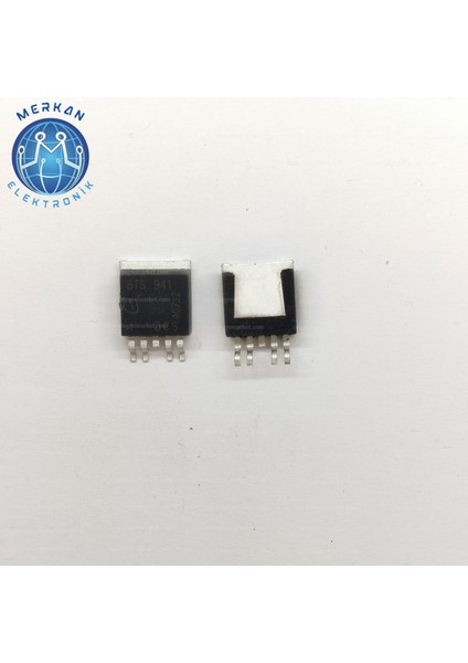 BTS941 (TO-263-5-SMD) Orijinal Oto Beyin Tamir Entegreleri Merkan Elektronik
