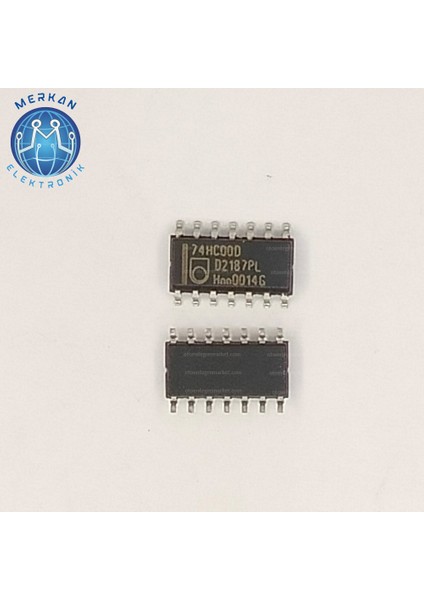 74HC00D (Sop-14-Smd) Orijinal Oto Beyin Tamir Entegreleri Merkan Elektronik