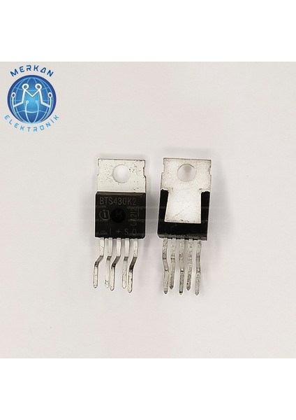 BTS430K2 (TO-220-ZİP-5) Orijinal Oto Beyin Tamir Entegreleri Merkan Elektronik